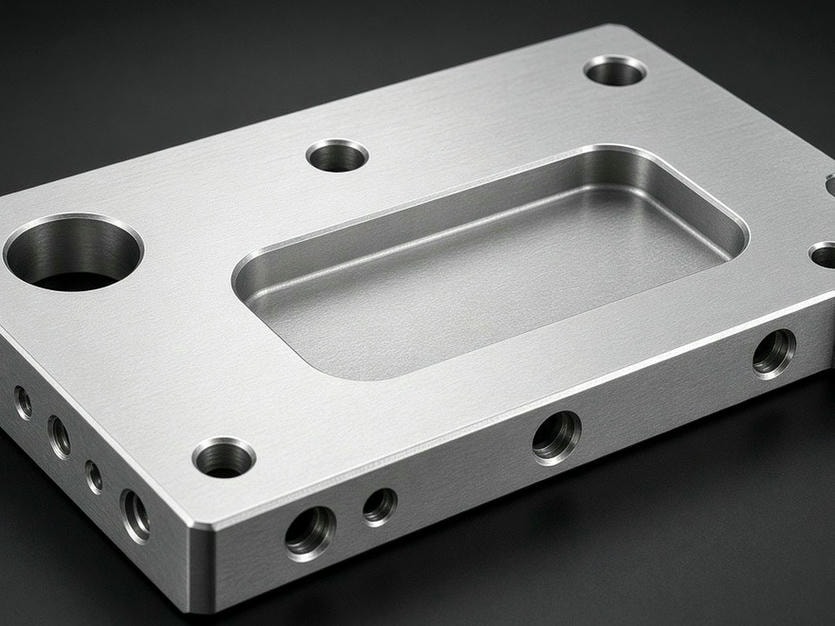 Multi-sided aluminum CNC machining on a 5-axis machining center