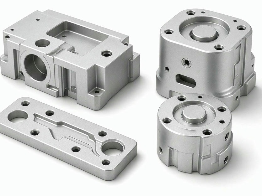 Precision aluminum CNC machined components