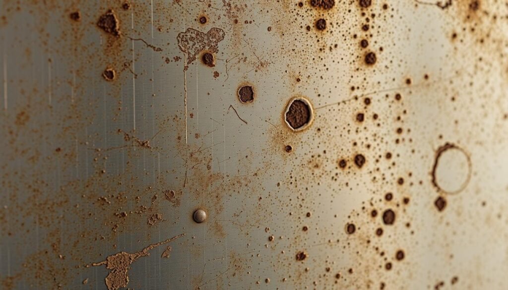 corrosion de l'acier inoxydable