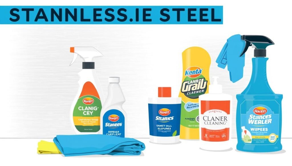 nettoyants en acier inoxydable