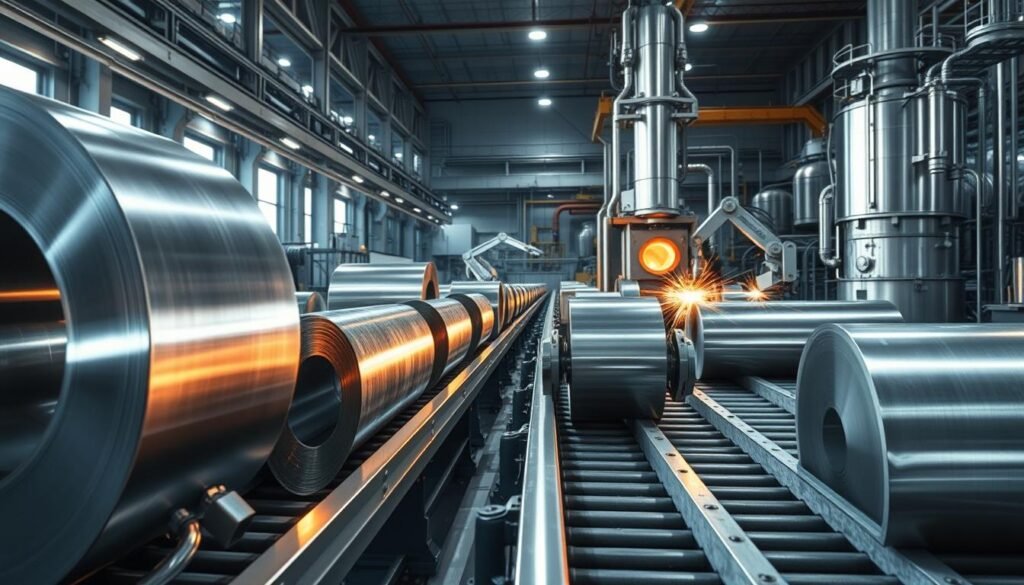 processus de fabrication en acier inoxydable