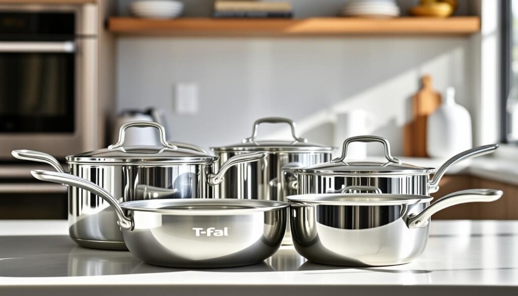 T-fal Pro Tri-Ply Casserole en acier inoxydable