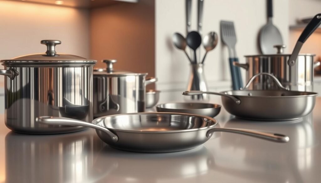 stainless steel cookware