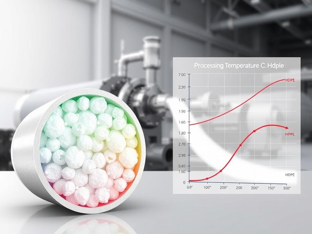HDPE processing temperature considerations