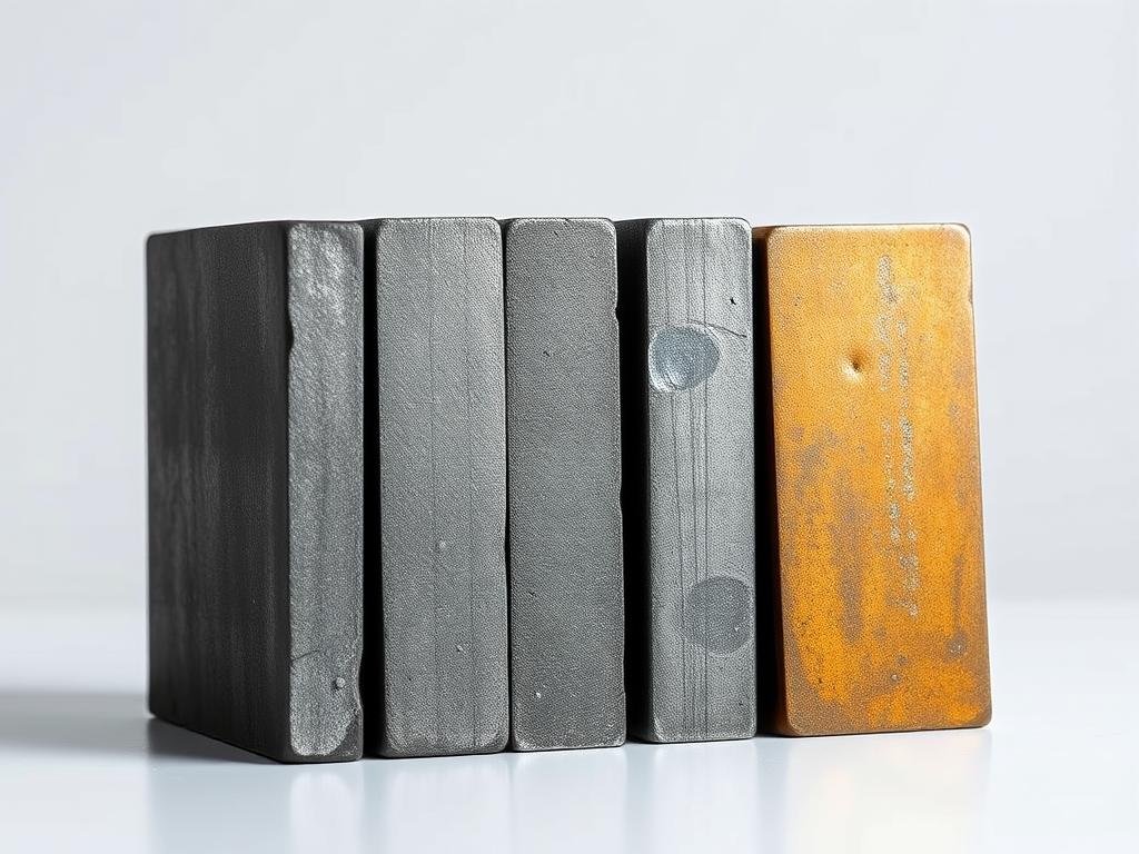 carbon steel density comparison