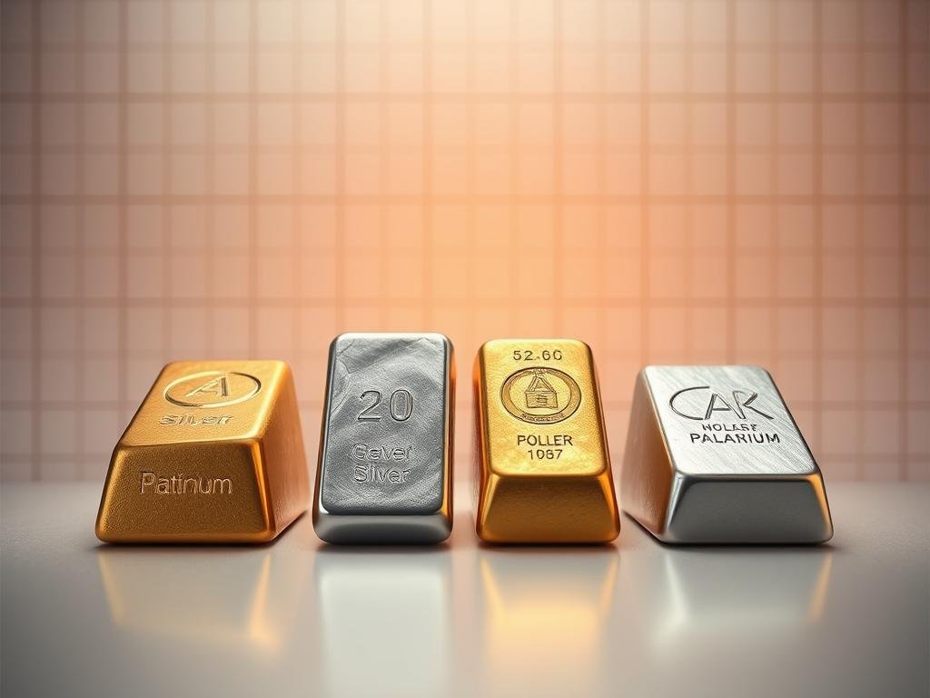 density comparison of precious metals