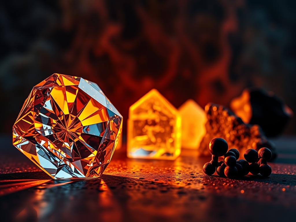 diamond melting point comparison