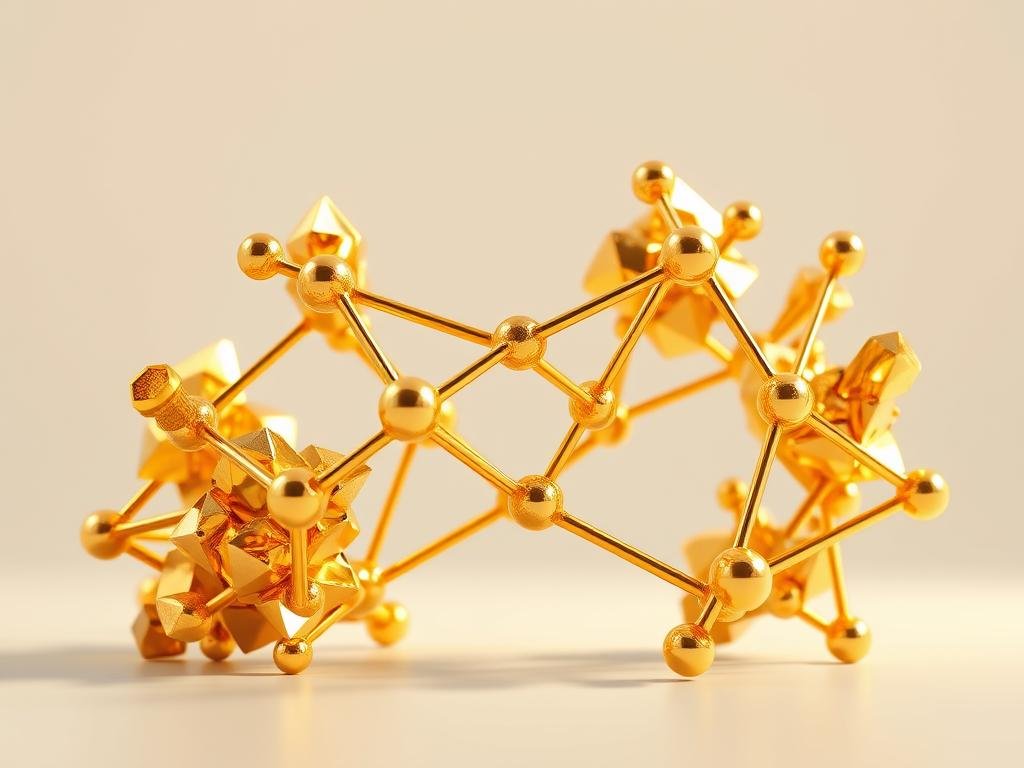 gold crystal structure