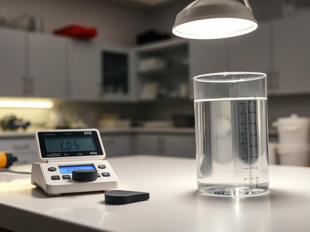 rubber density measurement