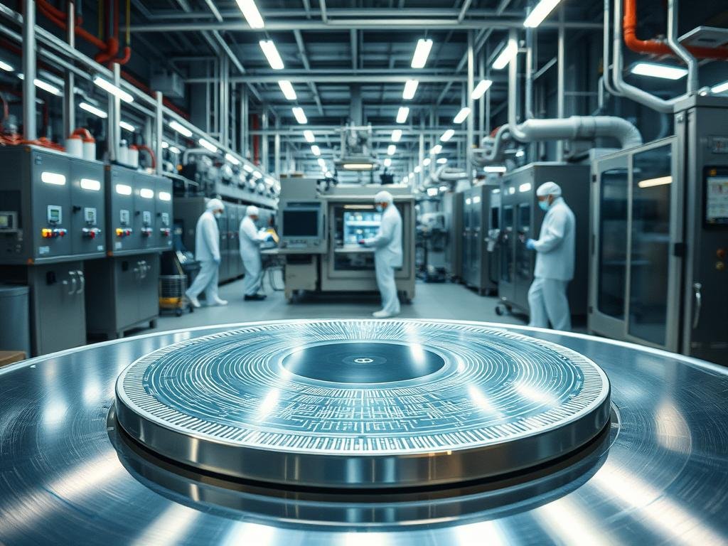 silicon wafer manufacturing